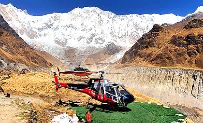 Annapurna Base Camp Helicopter Tour