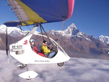Ultra Light Flight in Pokhara
